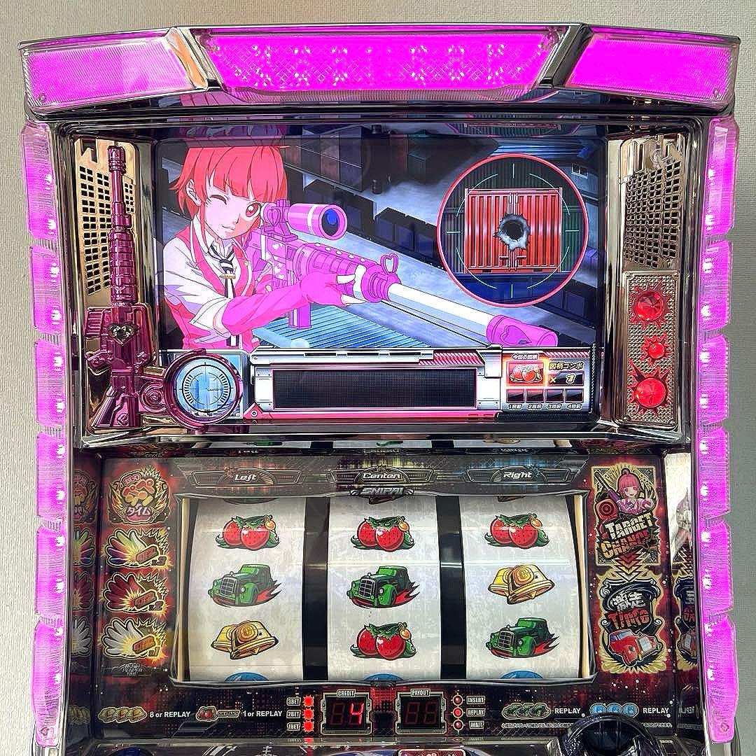 パチスロ実機 スナイパイ 7 2