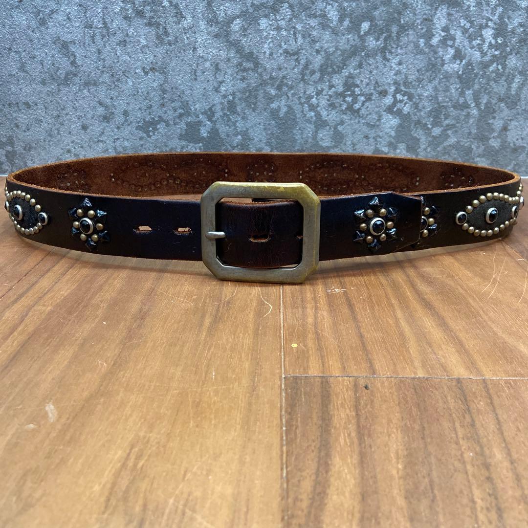 希少初期 HTC オーバーレイピーナッツ 黒スエード×ブラックストーン 34