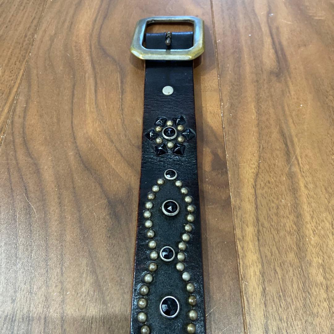 希少初期 HTC オーバーレイピーナッツ 黒スエード×ブラックストーン 34