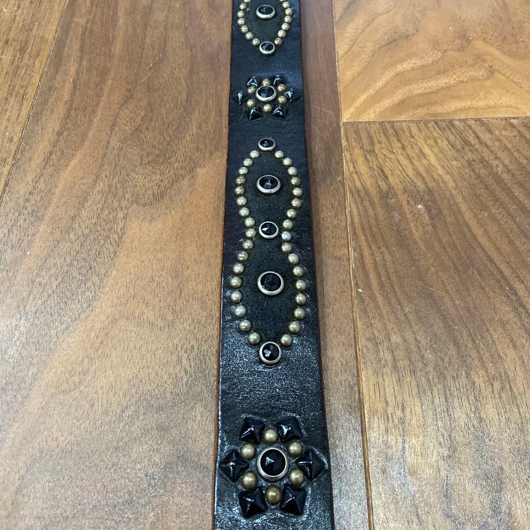 希少初期 HTC オーバーレイピーナッツ 黒スエード×ブラックストーン 34