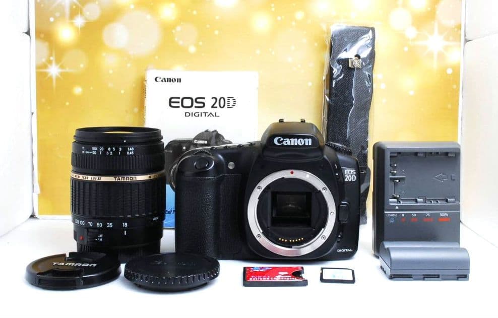 CANON EOS 20D 広角から望遠まで✨️一眼レフ⚡️初心者⚡️キャノン