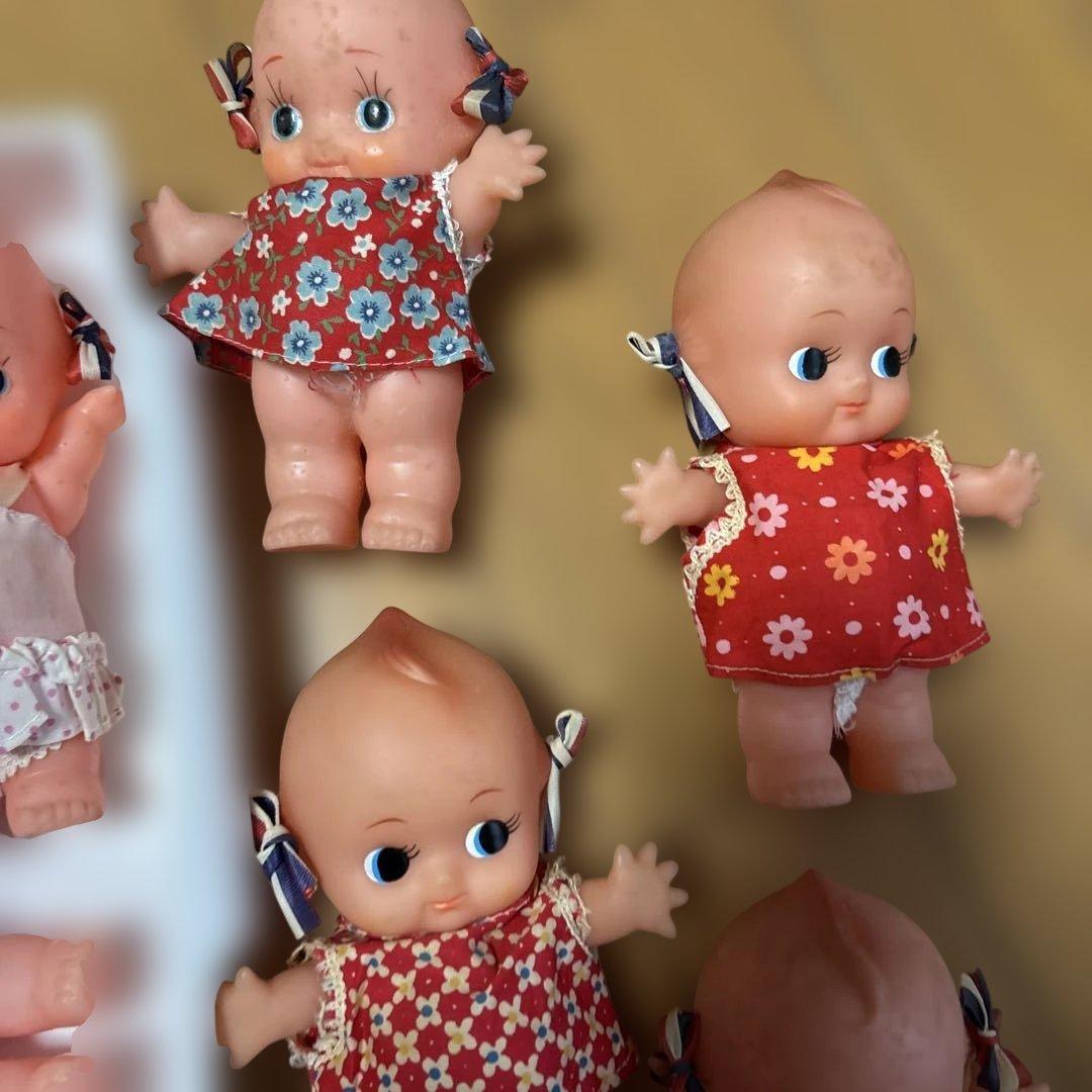 キューピー人形10体セット プラスチック人形 - メルカリ