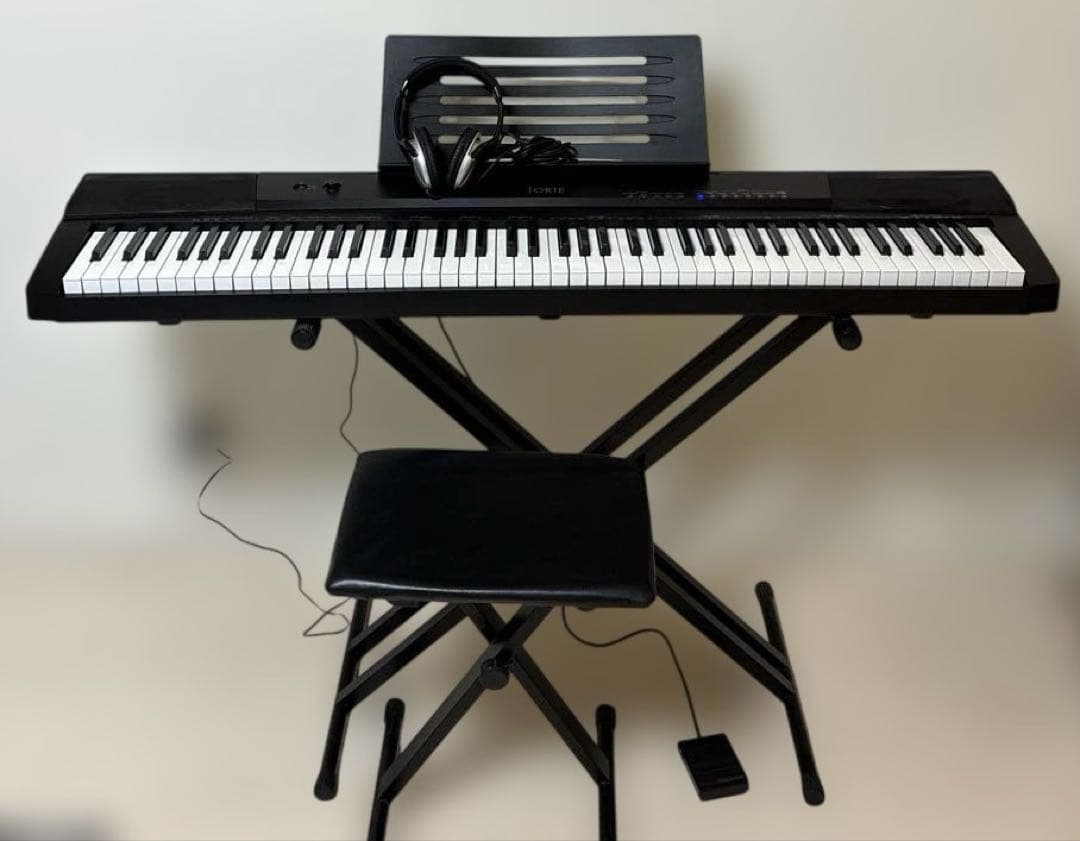 TORTE トルテ 電子ピアノ 88鍵 TDP-88 椅子 ヘッドホン Amazon | TORTE トルテ デジタルピアノ(電子ピアノ) 88鍵 TDP-88/BK