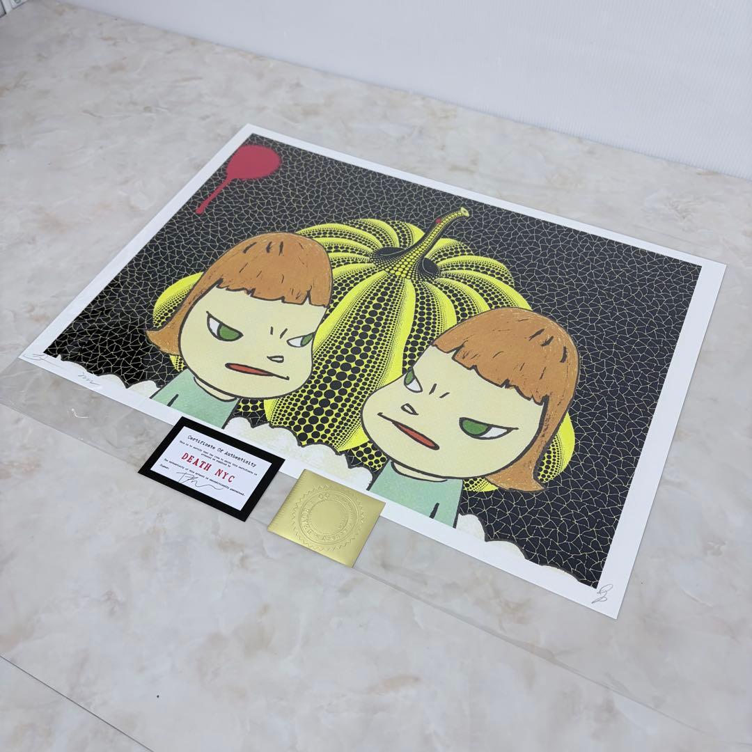 DEATH NYC 奈良美智 現代アート 直筆サイン