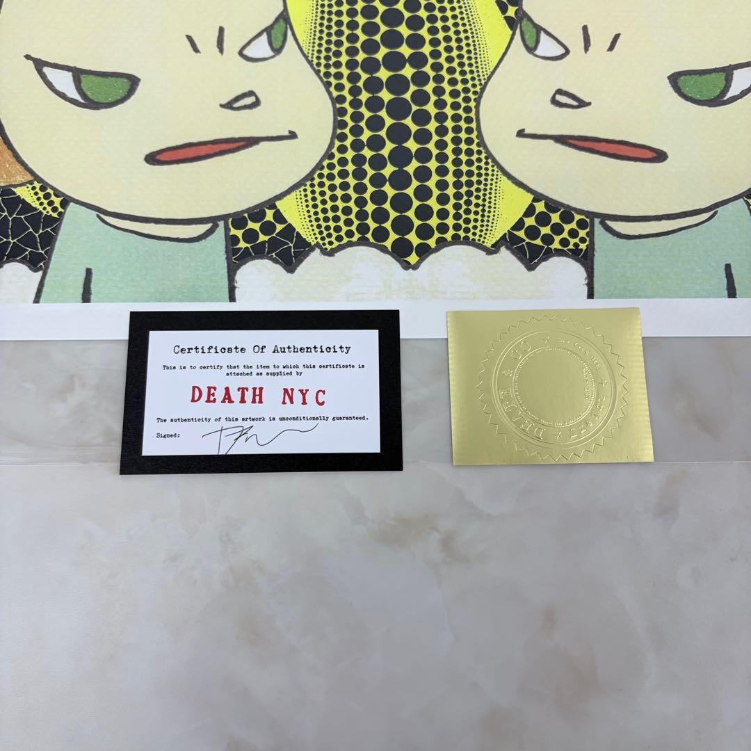DEATH NYC 奈良美智 現代アート 直筆サイン