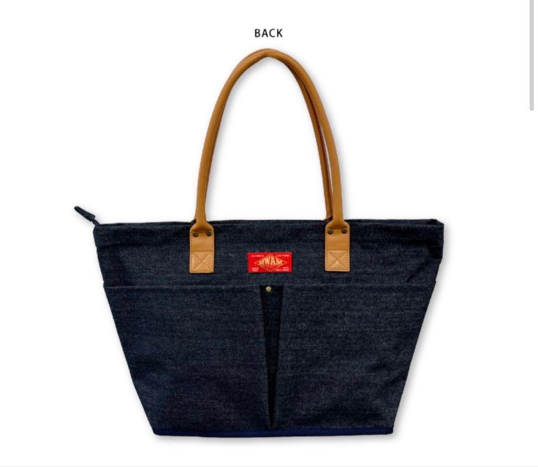 マンウィズ　キャンパスデニムトートバッグ 新品未開封