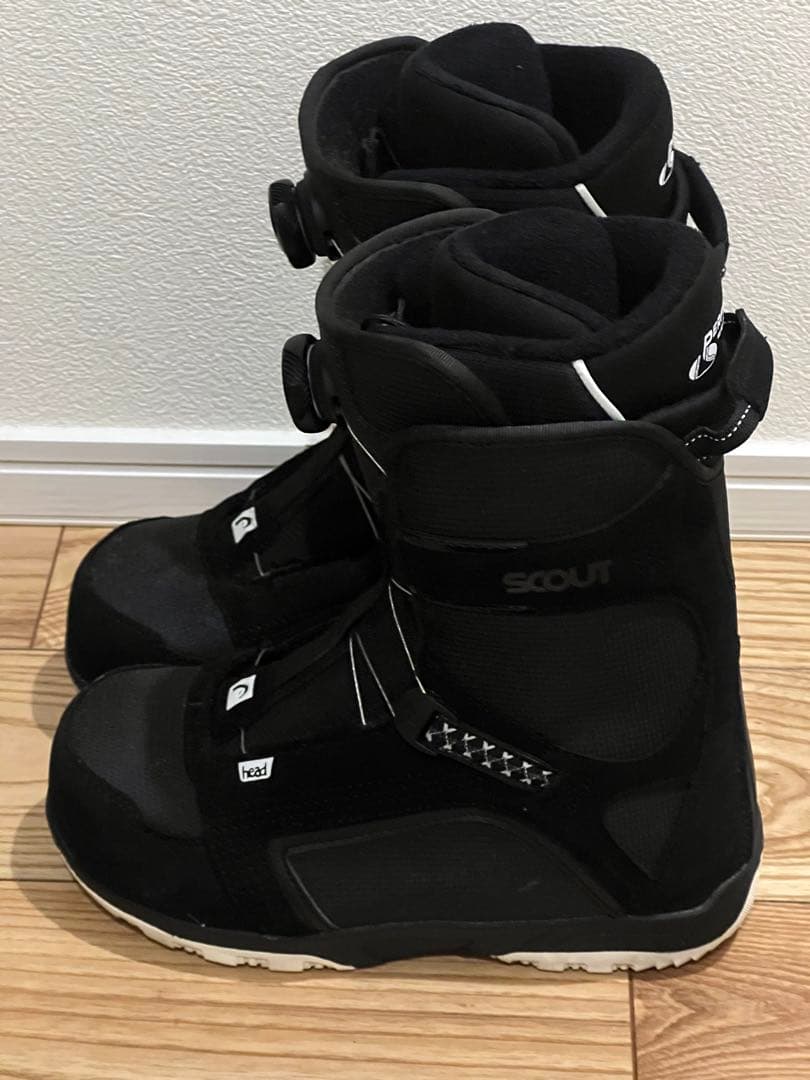 美品 人気サイズ 25.5cm HEAD SCOUT BOA ブーツ
