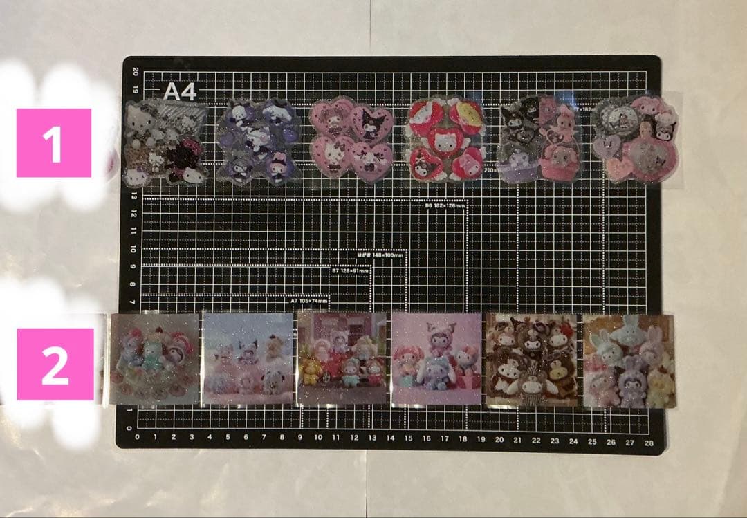 2/5更新　ロールシール　切り売り　ALL100円　No.3 リオ　たまごっち