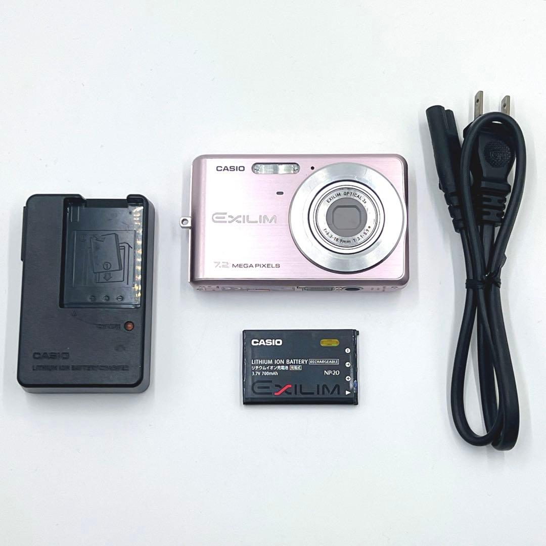 良品・動作品】CASIO EXILIM EX-Z77 ピンク コンデジ - メルカリ