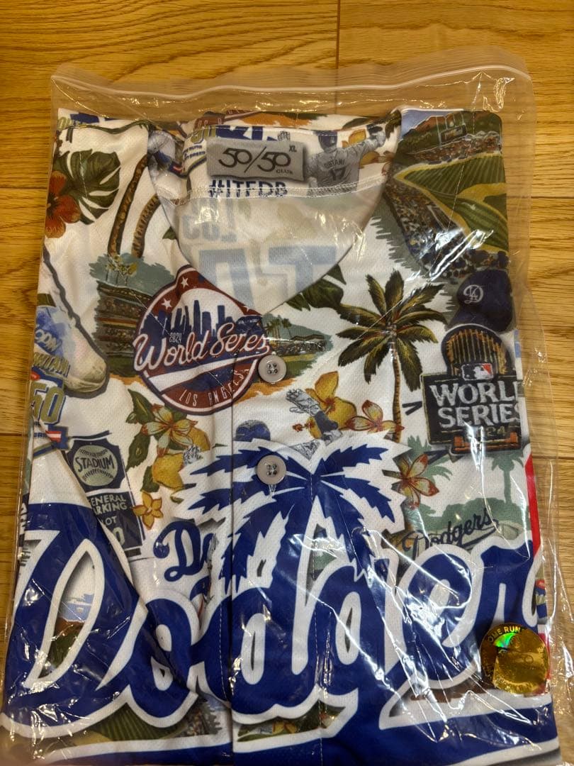 ラスト一点！⭐️期間限定価格⭐️大谷翔平 サインアロハユニフォーム