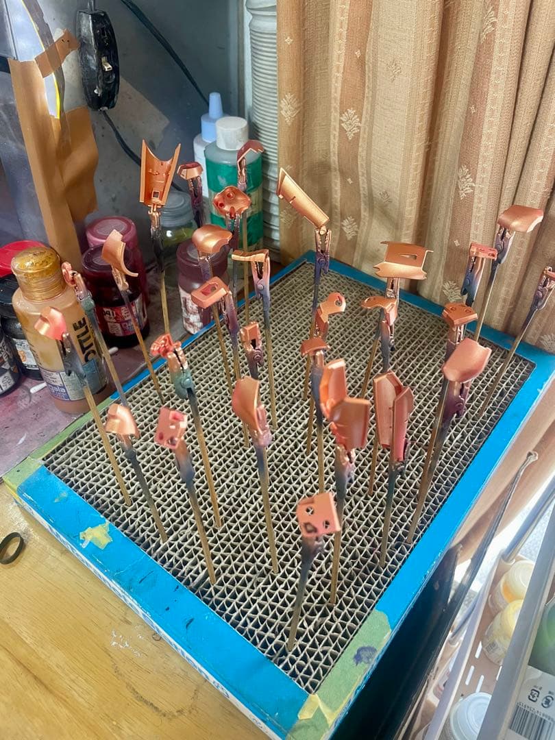 HG 1/144 カルバリーテンプルヘルミーネ　全塗装　完成品