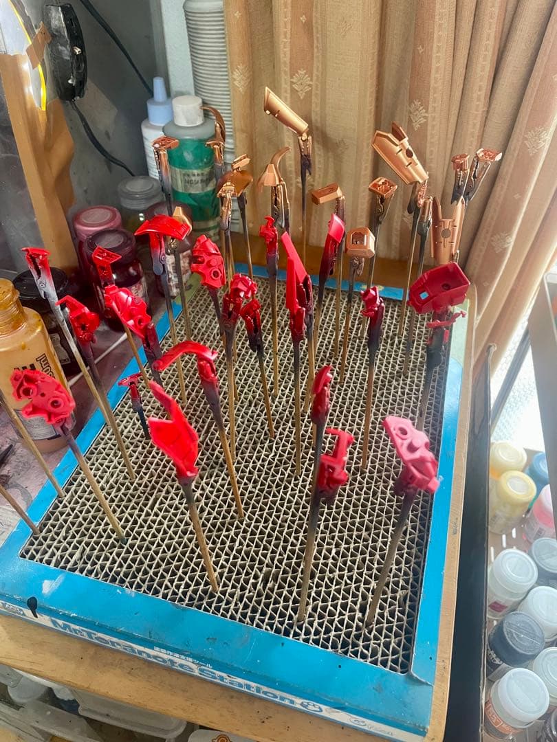 HG 1/144 カルバリーテンプルヘルミーネ　全塗装　完成品