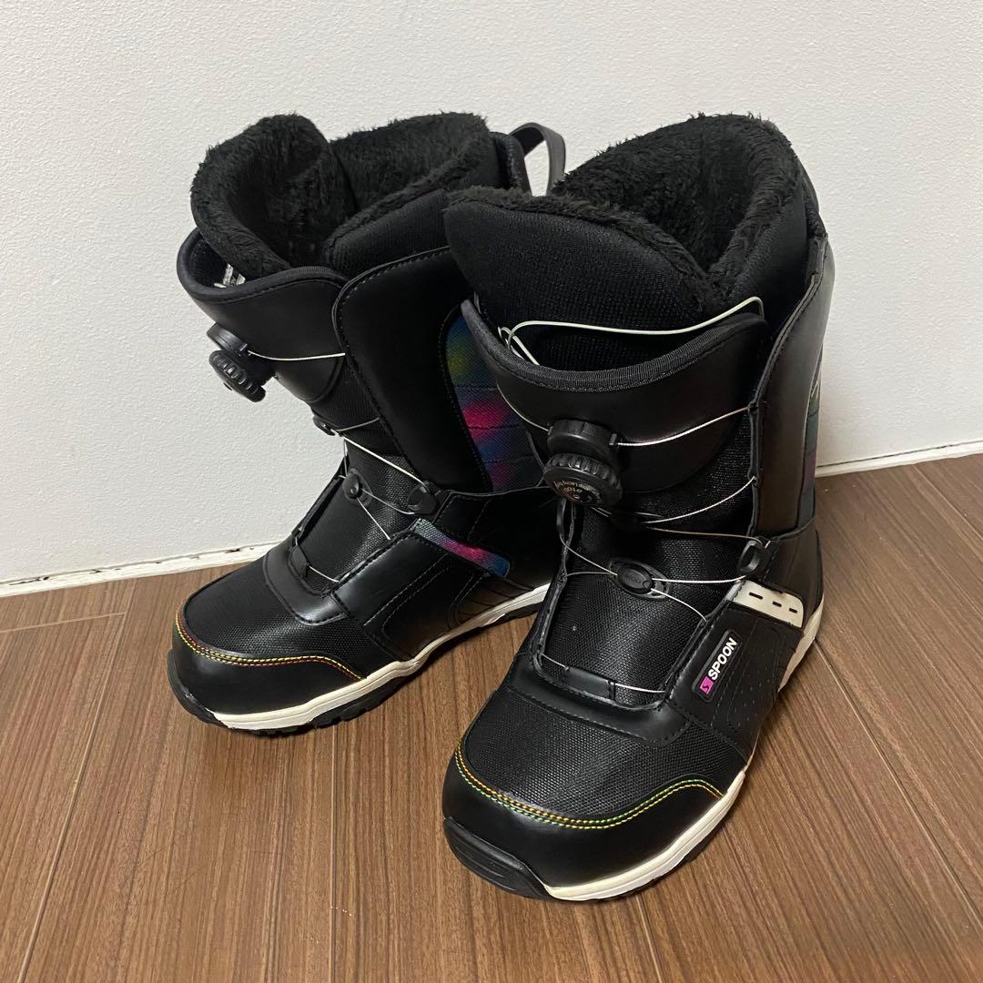 【美品】SPOON スノーボードブーツ BOA ダイヤル 26.5〜27.0cm