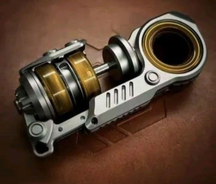 音叉内蔵 フィジェットトイ グレネード型EDC スライダーガンfidgettoy