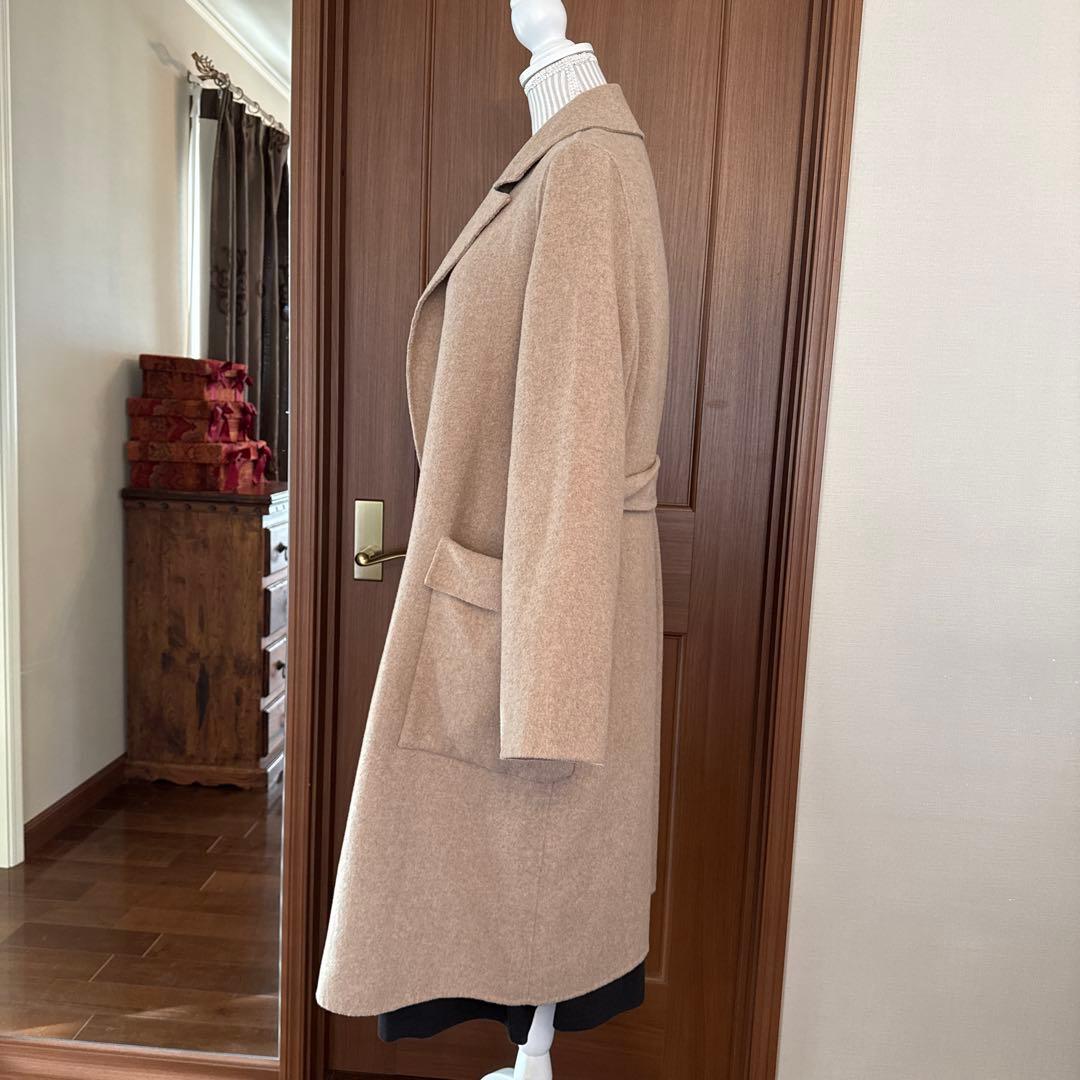 美品☆ZARA☆ザラ ウール混ガウンコート - メルカリ