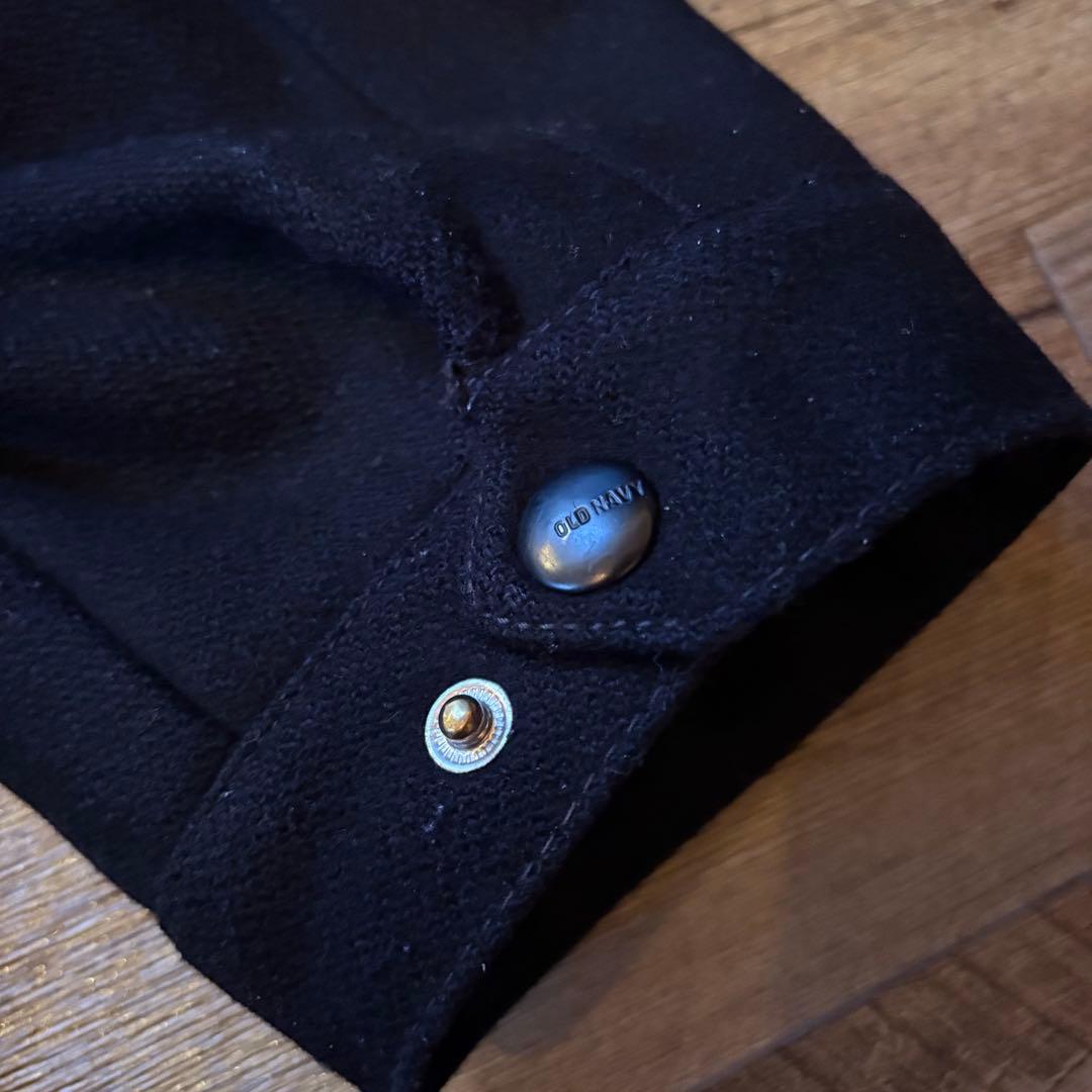 90s OLD NAVY ウールジャケット 短丈 ブラック 古着 レーヨン混 - メルカリ