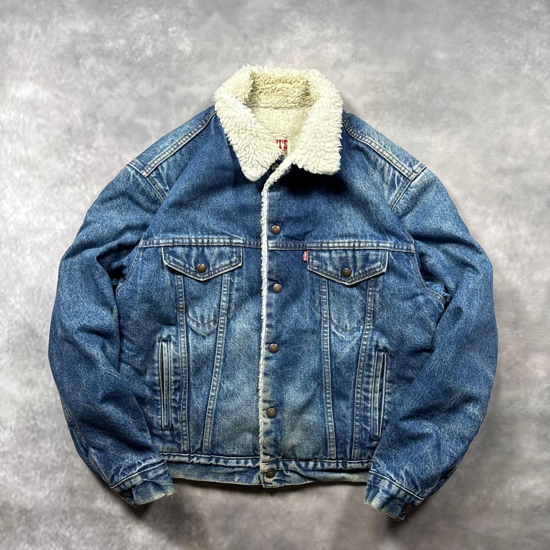 80sUSA製Levi's70608シェルパ44Rボアトラッカー常田大希T20 - メルカリ
