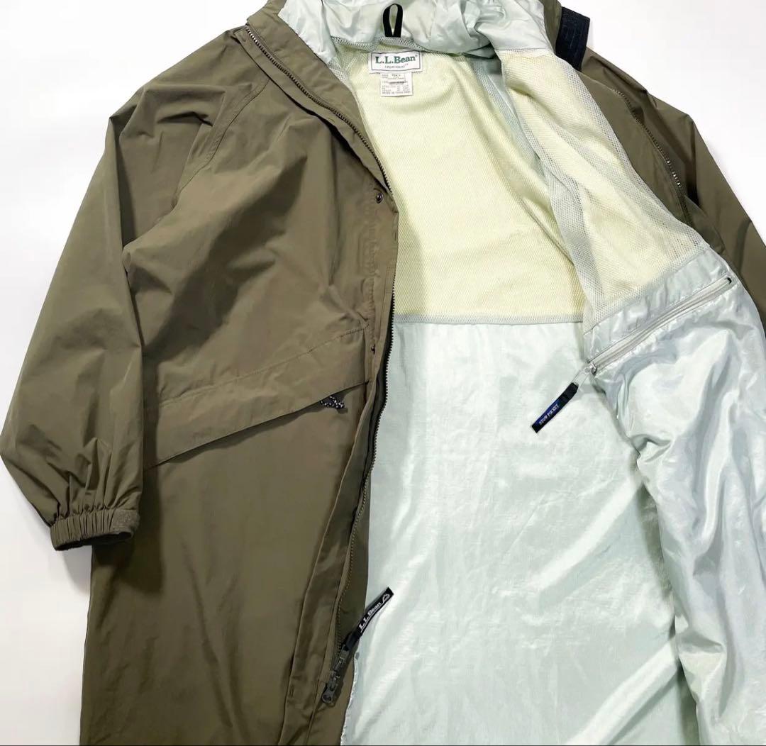 新品　90s L.L.Bean Stowaway coat ストームコート