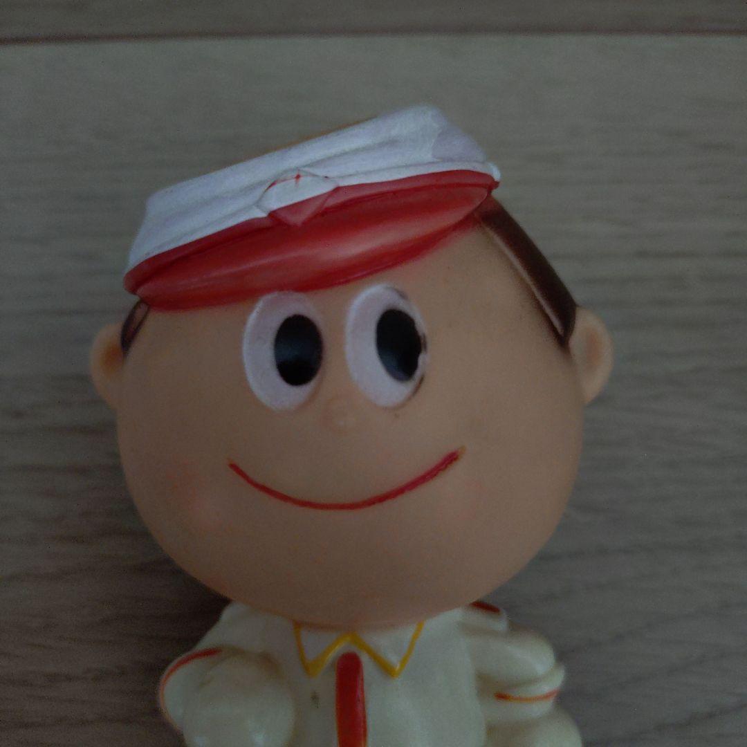 昭和レトロ　グリコ　ミリタリー人形　ソフビ