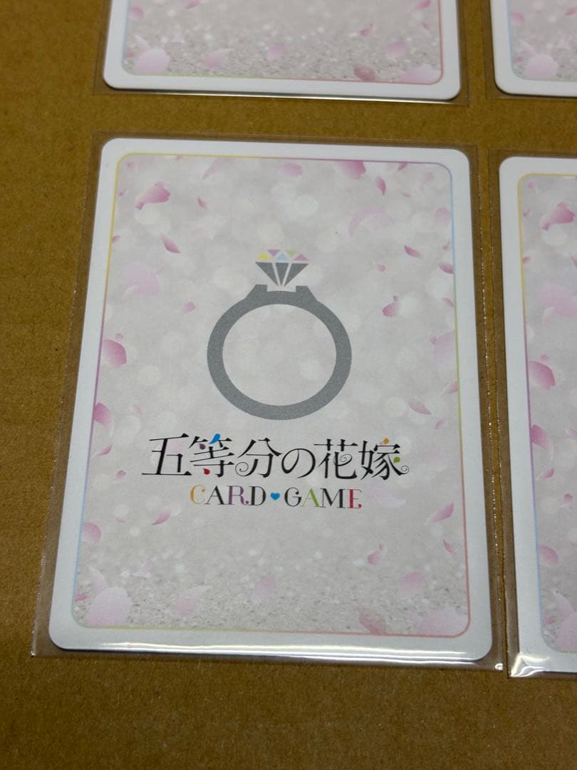 中野二乃 SSP SP セット サイン 五等分の花嫁カードゲーム ごとカド