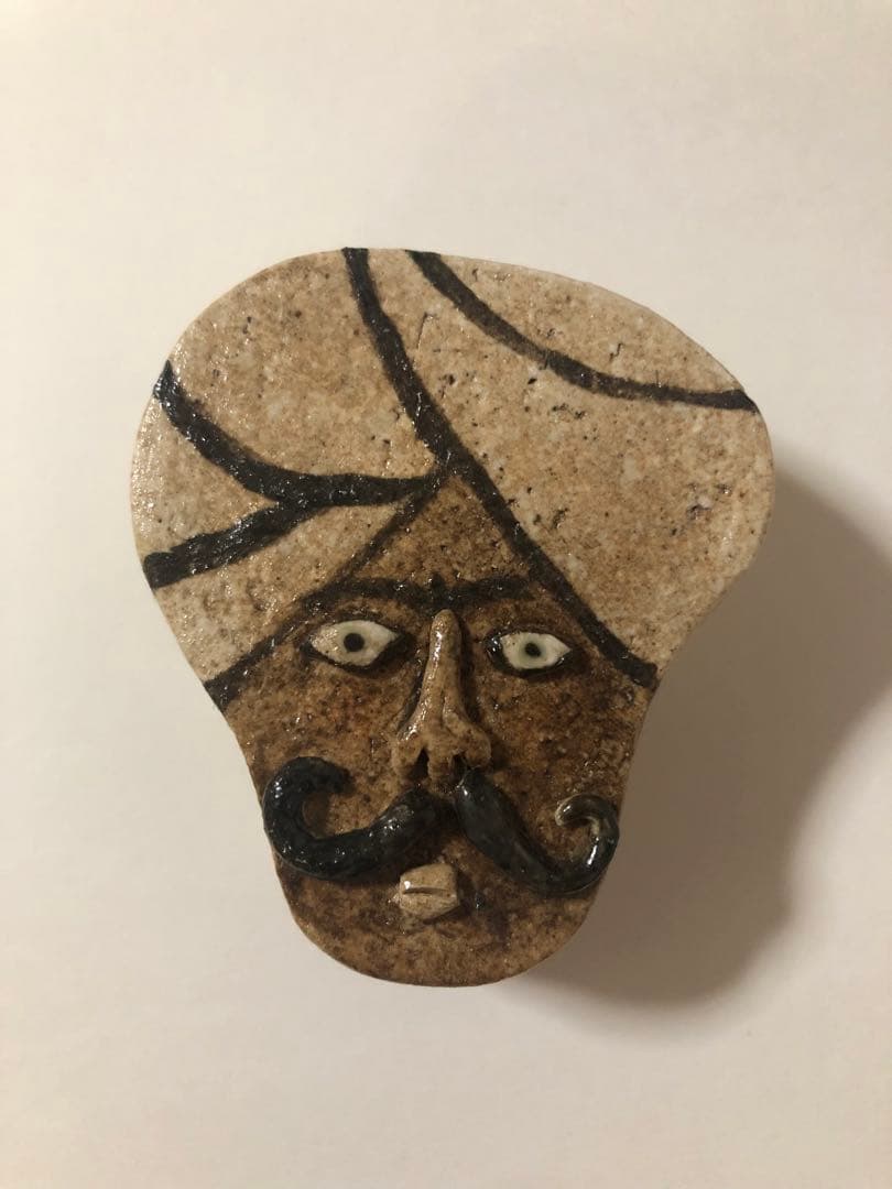 タナベヨシミさん　インド人小物入れ ミニポーチ Hi Hike ハイハイ 小物入れ カラビナ イヤホン ショルダー