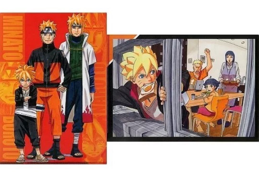 NARUTO展限定 ナルト クリアファイル ポストカード セット - メルカリ