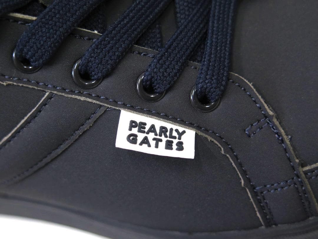 展示品●パーリーゲイツ●ミドルカット　ソフトスパイクゴルフシューズ　23.5cm