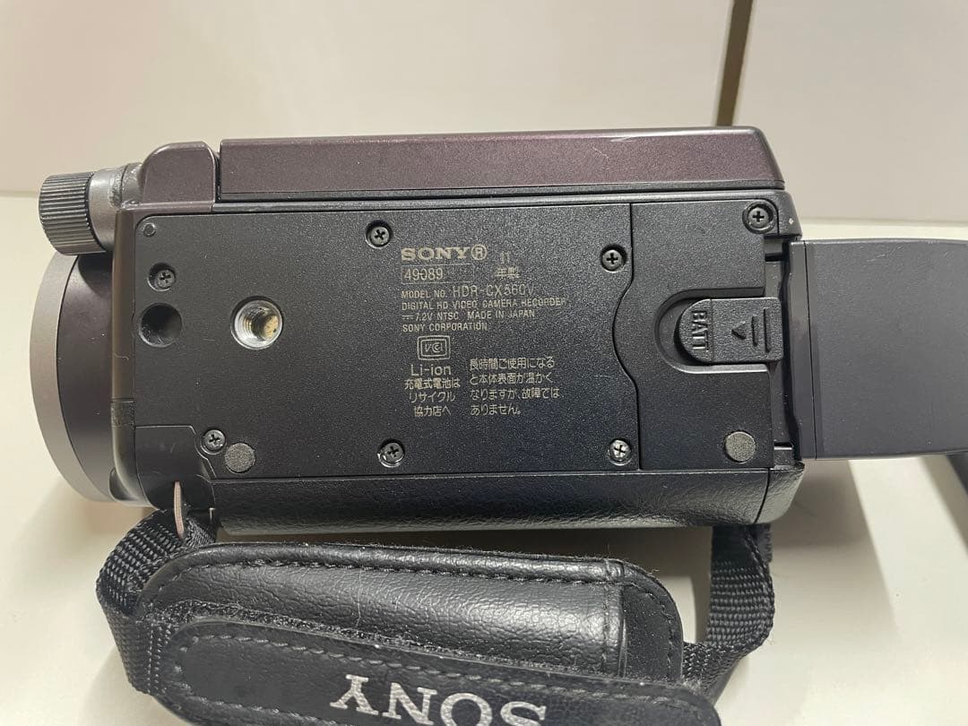 SONY HDR-CX560V ハンディカム 12.3MP