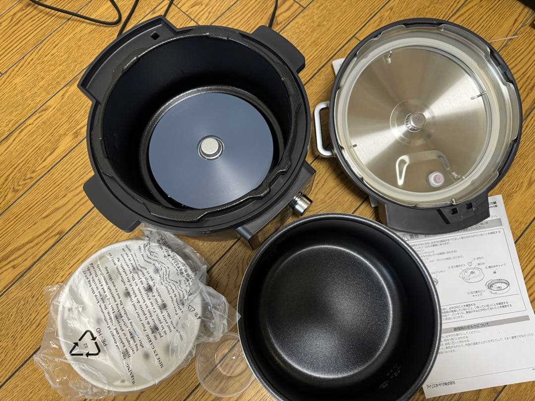 美品使用少ない アイリスオーヤマ 4L 電気圧力鍋 4.0L KPC-MA4