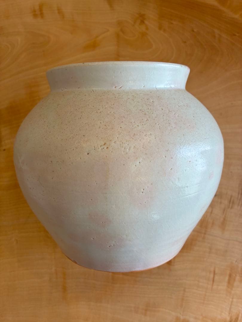 浦富焼 山下窯 辰砂釉花紋 鑑箱 吉田璋也 壺 花瓶 花器 花