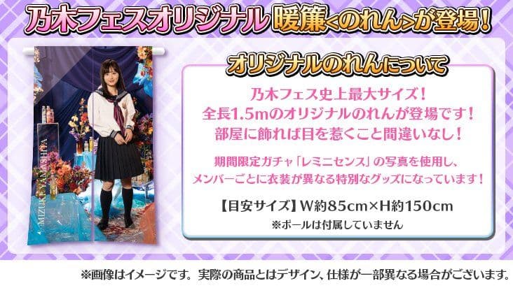 佐藤璃果 直筆サイン入り のれん 乃木フェス イベント特典 - メルカリ