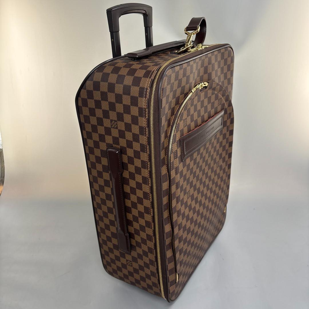極美品 ルイヴィトン□ダミエ ペガス 55 N23294 レザー スーツケース