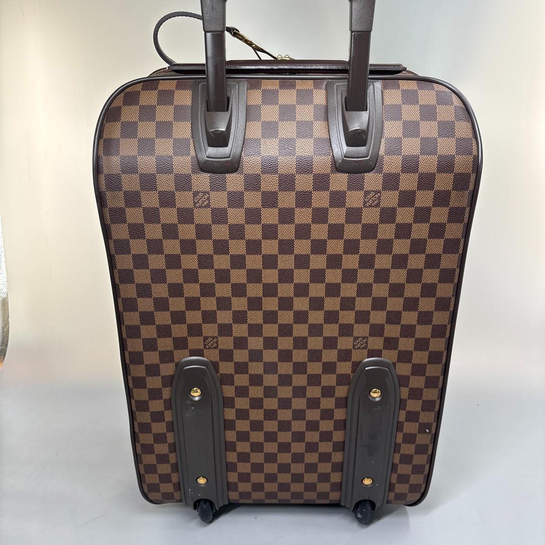 極美品 ルイヴィトン□ダミエ ペガス 55 N23294 レザー スーツケース