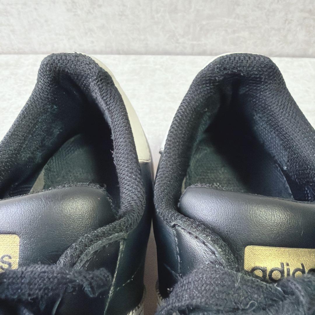 adidas SUPERSTAR スーパースター 25.5cm 黒×白 定番