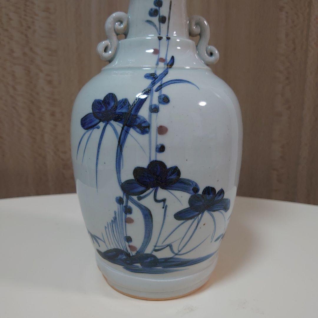 人間国宝 加藤幸兵衛 幸兵衛窯 松竹梅 花瓶 花器 フラワーベース