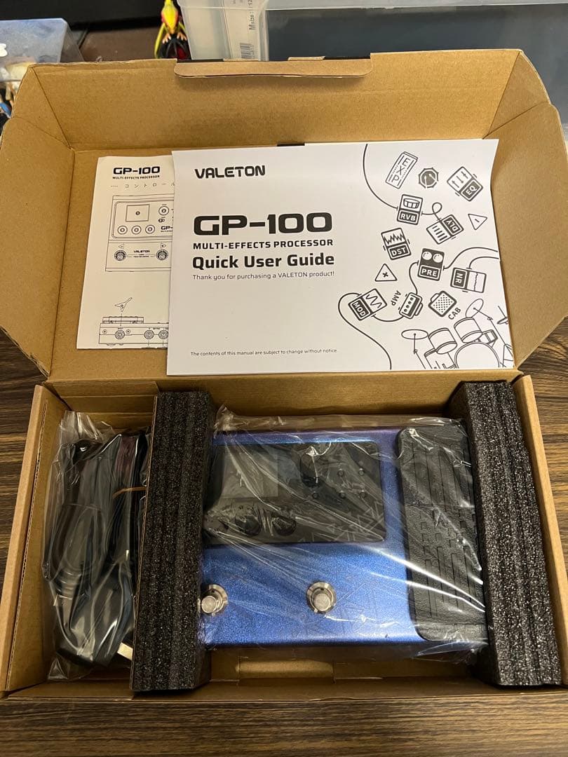即発送 VALETON GP-100VT 箱説明書付き 1度のみ使用