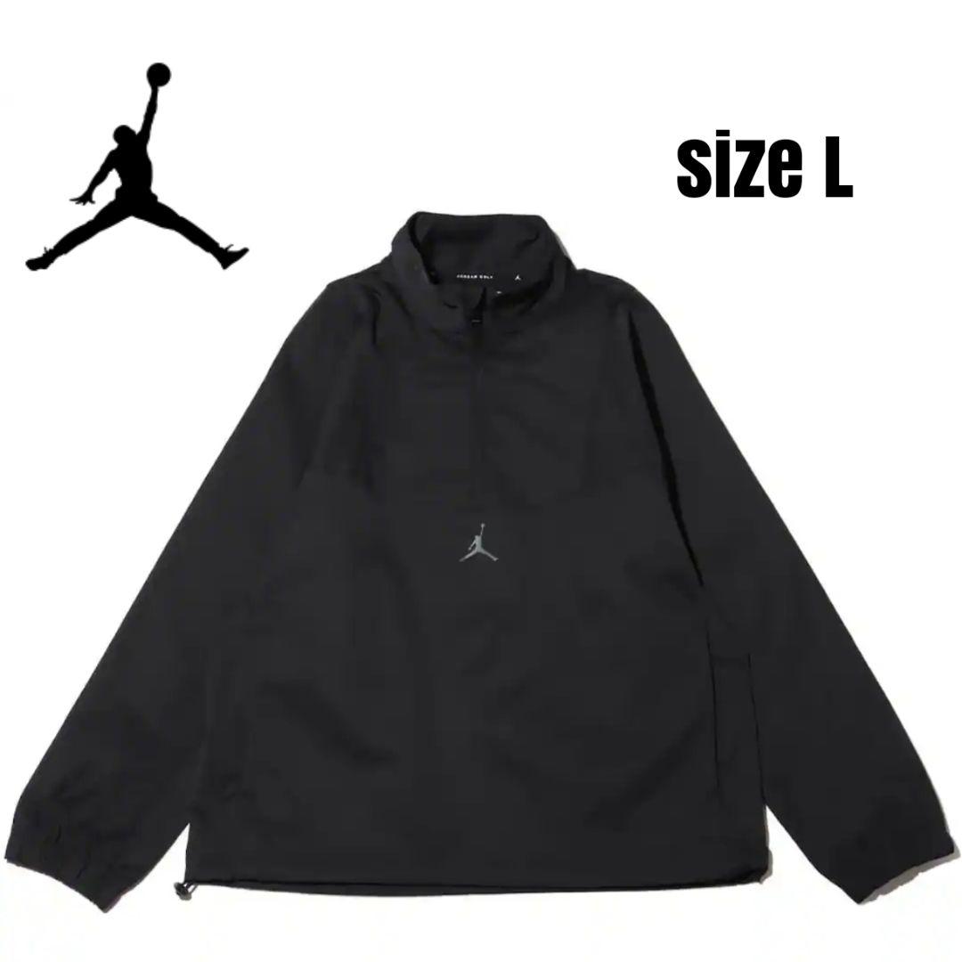 未使用　JORDAN GOLF　プルオーバー　ハーフジップ　ジャケット　黒　L 01年製 NIKE GOLF Half Zip Pullover Jacket 黒 M 00s ナイキ ゴルフ