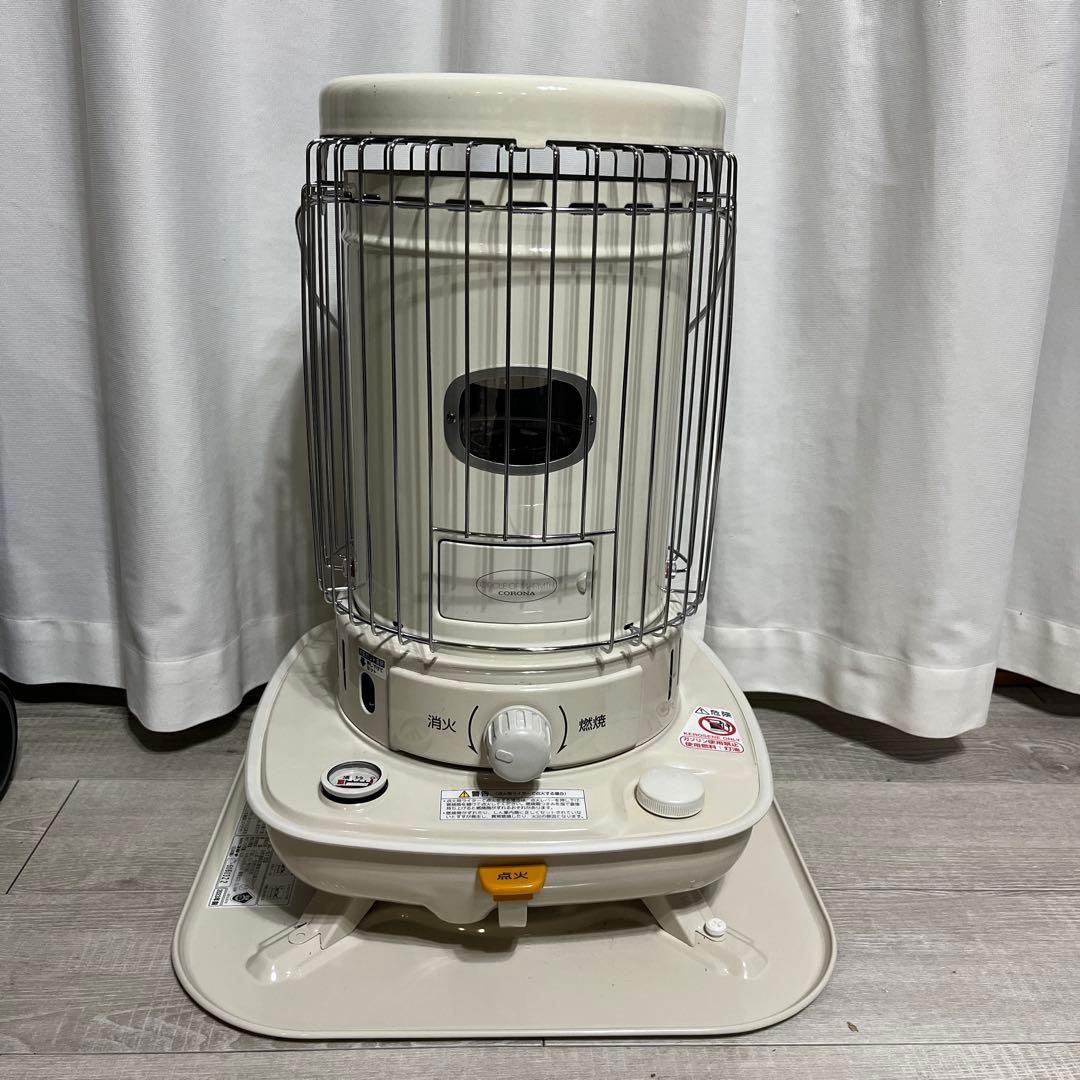 コロナホワイト 石油ストーブ 安全ガード付きの通販はau PAY