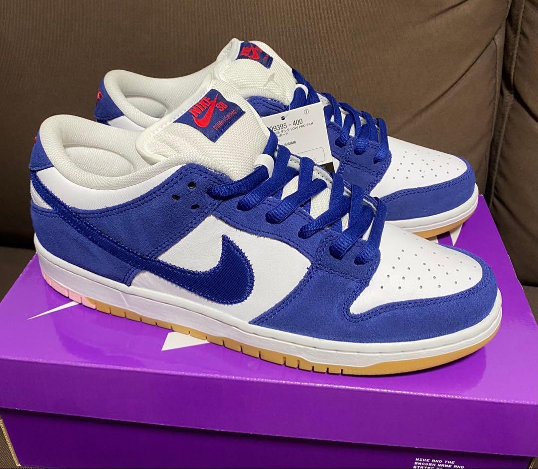 靴 Nike SB Dunk Low \"Los Angeles Dodgers The Los Angeles Dodgers Make It To This Nike SB Dunk Low