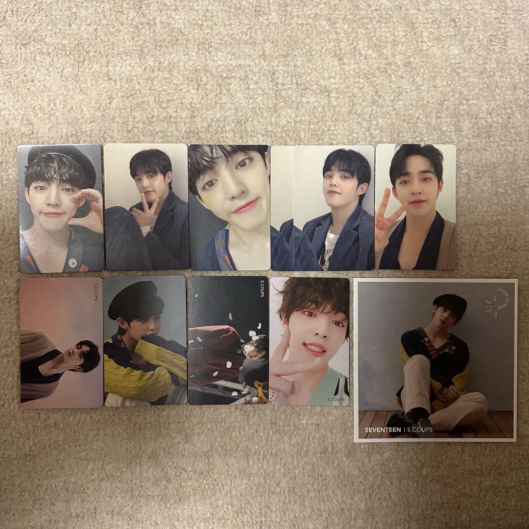 SEVENTEEN 舞い落ちる花びら全形態トレカ付きバラ売り可