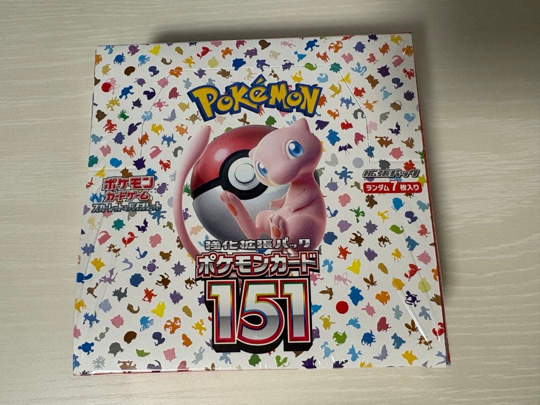 ポケモンカード151 シュリンク付き Box ポケモンカードゲーム ポケモンカード151 BOX シュリンク付き 新品 未