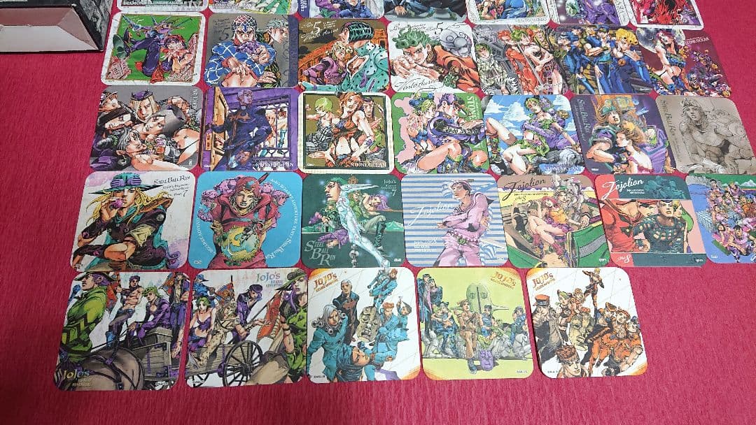 47枚 ジョジョの奇妙な冒険 ジョジョ展 アートコースター