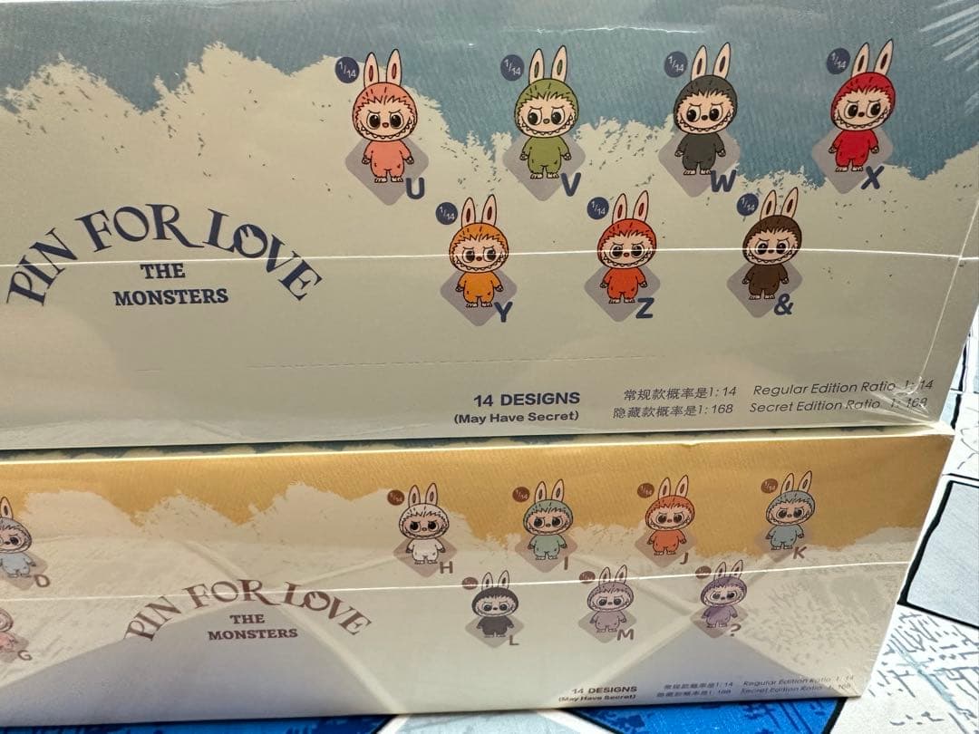 THE MONSTER PIN FOR LOVE アソートボックス 2個セット