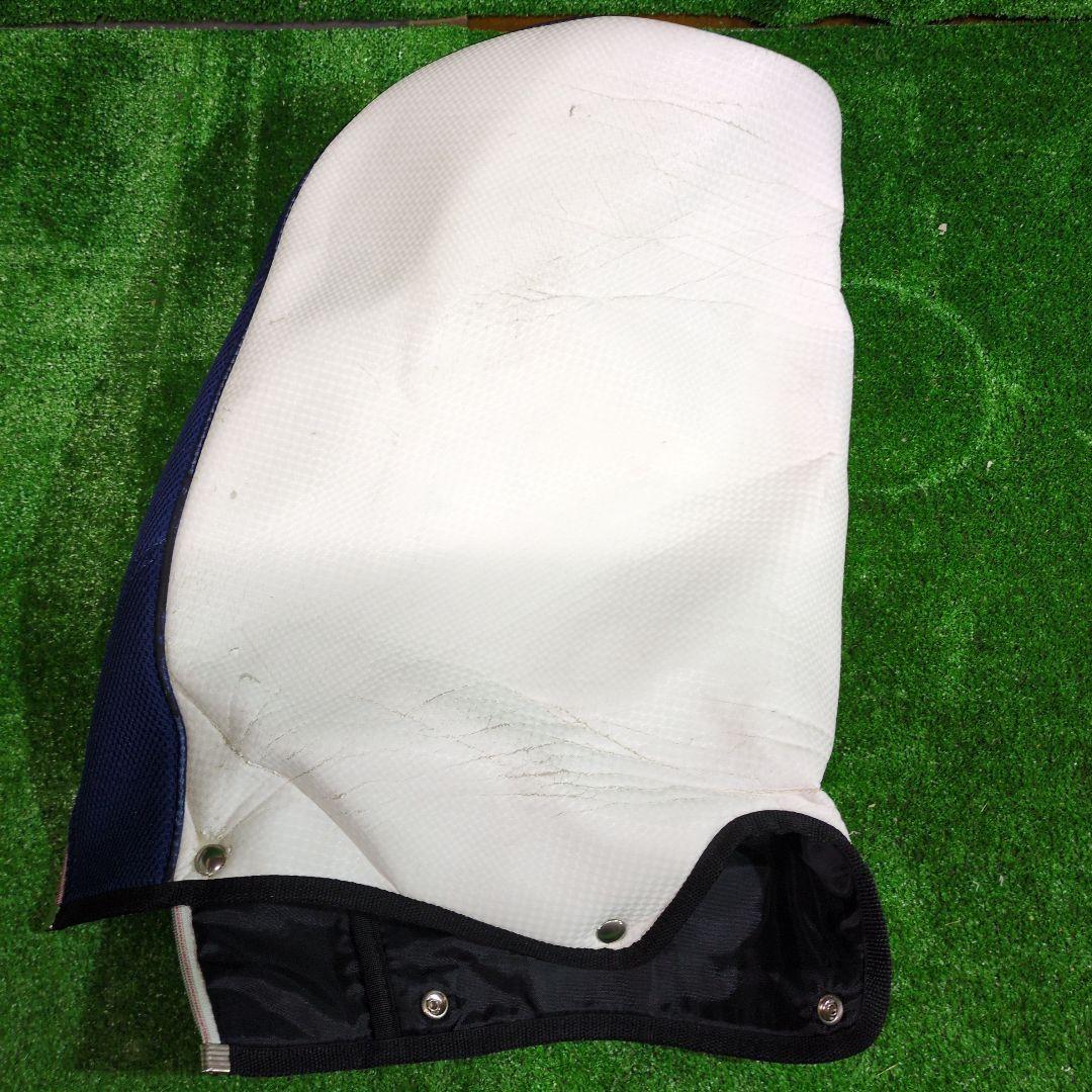 adidas ゴルフキャディバッグ オシャレなトリコロールカラー フード