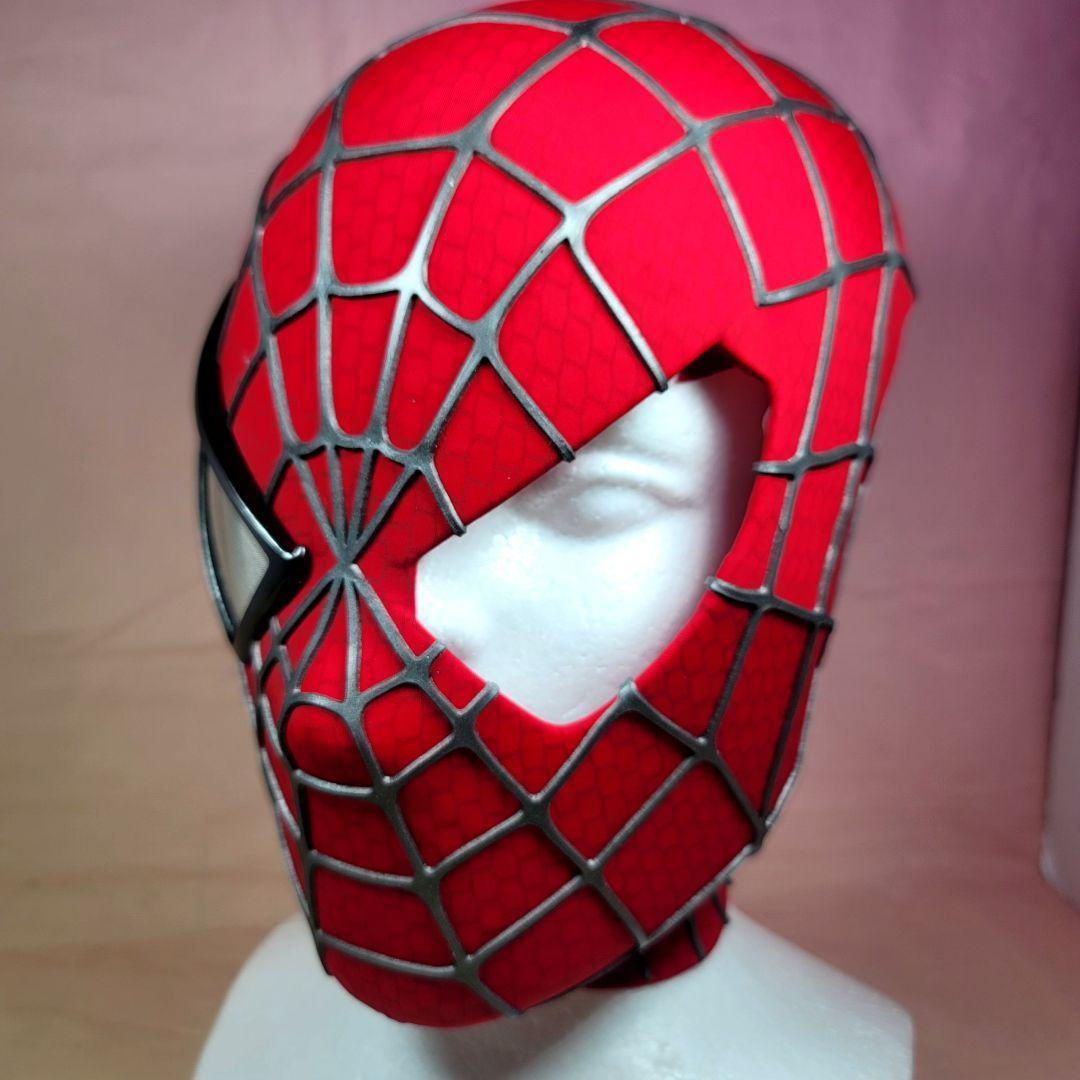 【スパイダーマン】新品 トビーマグワイア 3D フルシェルマスク サムライミ版