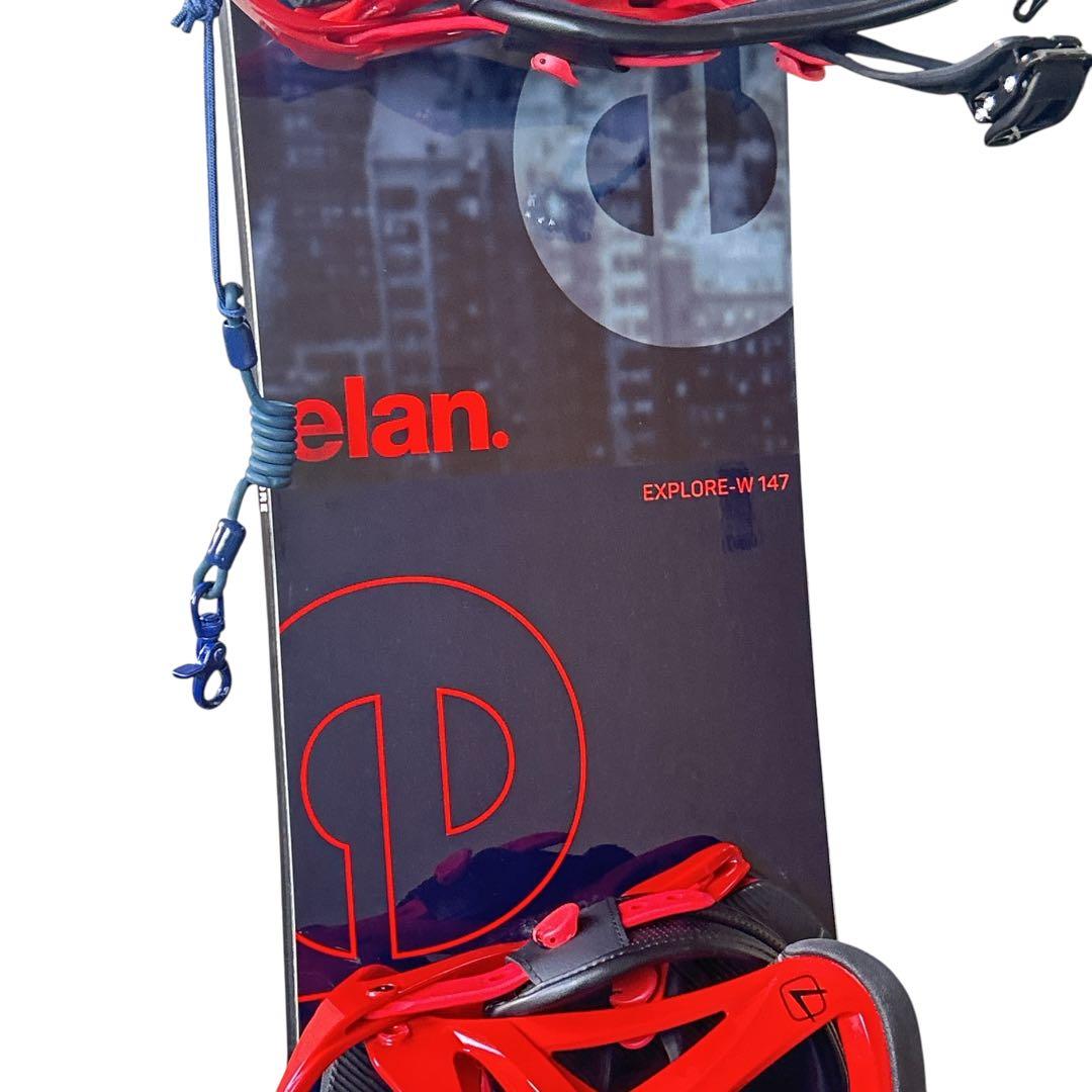 ELAN EXPLORE 147cm スノーボード セット 初心者 - メルカリ