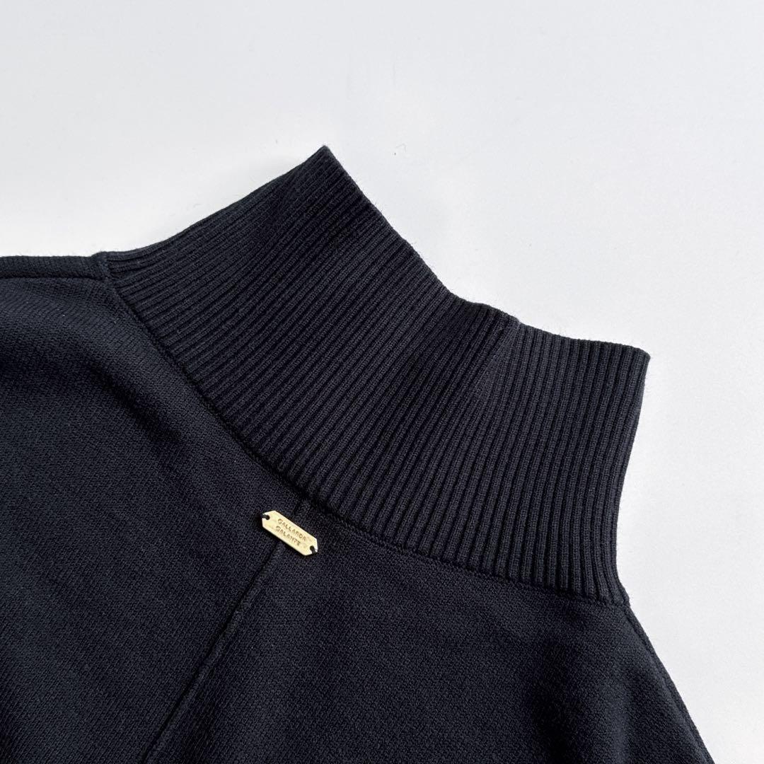 ★anton★ガリャルダガランテ 《全骨格対応》オーバータートルニット 黒