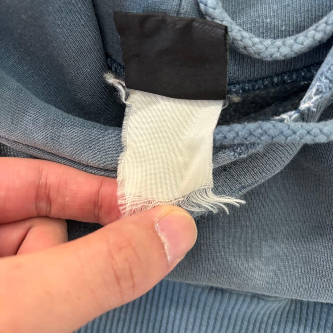 Old Quiksilver パーカー フェード バックロゴ オールドスケート