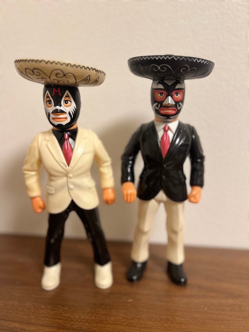 ミルマスカラス　ドスカラス　2体セット ソフビ　マルサン限定　値引き！