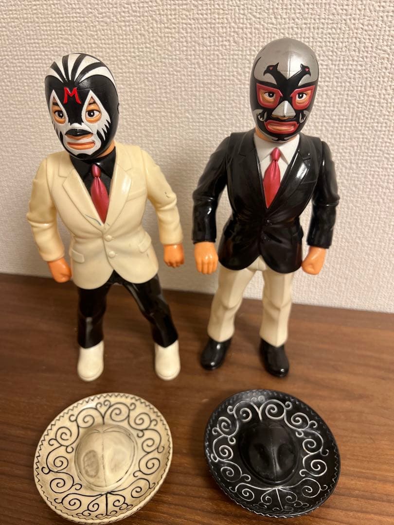 ミルマスカラス　ドスカラス　2体セット ソフビ　マルサン限定　値引き！